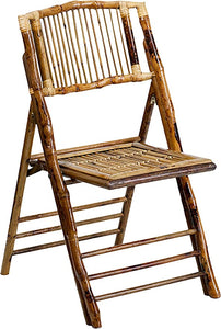 OUTDOORFURNI Set of 4 Rattan Folding Chair