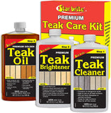 OUTDOORFURNI STAR BRITE Teak Kit - Restore Decks, Patio, Outdoor Furniture, Boats & Fine Wood